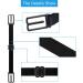 Adjustable Black Mask Extender Straps for Back of Head & Ear - Mask Strap Hooks - Buy Online on GoSupps.com