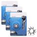 Replacement shaving head for electric shavers of the FK-8600 & FK-375 series