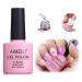 AIMEILI Nail Blooming Gel Nail Art Blossom Gel Soak Off U V LED Clear Blooming Gel for Spreading Effect, Marble, Floral Print Nail Art Design Manicure 10ml Blossom Clear
