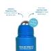 Bushbalm Roller Rescue Ingrown Hair Serum | Exfoliating AHA & BHA for Razor Bumps Soothing Cooling for Intimate Areas & Underarms - 50ml - Buy Online on GoSupps.com
