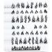 6 Sheets Flame Nail Art Stickers Decals 3d Self-adhesive Flame Nail Sticker Nail Art Designs for Manicure Tips Decoration Diy Nail Art Supplies Black - Buy Online on GoSupps.com