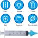 EVGATSAUTO Universal Ear Wax Cleaner Syringe - 4Pcs Ear Irrigation Kit for Humans 10 ML - Buy Online on GoSupps.com