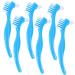 TOVINANNA 18 STK Double Prostheses Care Kit | Toothbrush & Toothpaste for Artificial Teeth | Prosthesis Cleaning Brush for False Teeth - Buy Online on GoSupps.com