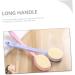 FOMIYES Handle Bath Brush Loofah Cleaning Scrubber - 38x9.5cm - Buy Online on GoSupps.com
