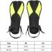 BOLORAMO Swimming Fins for Adults - Premium Diving Fins in Black & Yellow (Size 9-11 / 42-45) - Perfect for Open Water Adventures - Buy Online on GoSupps.com