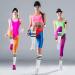ONUPGO 5-Piece Striped Sports Sweatband & Socks Set for Men Women - Ideal for 80s Costumes & Theme Parties - Buy Online on GoSupps.com