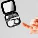 Jagowa Contact Lens Cases Travel Contact Lens Soaking Storage Case with Mirror Starry Shinny Portable Glasses Holder - Buy Online on GoSupps.com