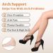 Arch Support Inserts - Gel Relief for Flat Feet & Plantar Fasciitis | 3 Pairs for Pain & Pressure Relief - Buy Online on GoSupps.com
