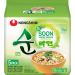 NONGSHIM - Instant Noodles Soon Veggie - (5 X 112 GR) 560 g (1 pack) Instant Noodles (5-pack)