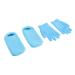 POPETPOP Hydrating Gloves Dry feet Gel Socks Cracked feet Gel Socks Moisturizing Toe Socks Toeless Gel Socks Cracked Heels Gel Socks Gel Heel Sleeves Miss Silicone Socks moisturize