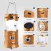 Censinda LED Camping Lantern - Solar & Rechargeable Flashlight, Portable & Collapsible Light for Camping, Hiking, Emergency - Gold (1 Pack) - Buy Online on GoSupps.com