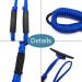 Bungee Dock Lines 4-5.5 ft Blue - Pack of 4 | Boat Shock Absorb Dock Tie Mooring Rope & Accessories - Buy Online on GoSupps.com