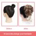 Brown Mix Ash Blonde Messy Bun Scrunchie: Tousled Updo Hair Extension for Women - Buy Online on GoSupps.com