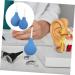 NIYANGLE 2Pcs Ear Cleaning Bulb Set Comfortable Ear Washing Squeeze Tool for Adults and Boys and Girls Gentle Suction - Buy Online on GoSupps.com