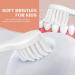 12-Pack Kids Toddler Extra Soft Toothbrushes for Delicate Teeth & Gums | Ages 2+ | Boy & Girl Toothbrush Set in Pink, Yellow, Blue, Green - Buy Online on GoSupps.com