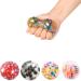 Almah stressball for adults (4pack) hand practice balls hand therapy balls for relaxation fear fidget tension and stress ... 4 pack