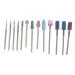 1 Nail Drill Set Pedicure Drill Bits Manicure Pedicure File Bit Ceramic Drill Bit Drawstring Cosmetic Bag Tungsten Steel Nail Drill Bit Nail Bit Rotary Corundum Ceramics Nail File