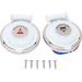 2pcs Acouto Windlass Deck Foot Switch Set with Cover & Screws for Boat Anchor - Up and Down Control - Buy Online on GoSupps.com