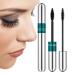 Eyelash Mascara Smudge Proof Lash Mascara With Two Brush Thick Dense Curling Mascara Lash Extension Lash Primer For Women Sensitive Eyes And Makes Bigger Eyes Last All Day Pochy