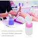 Distributeur de pompe vide en plastique de 120 ml avec Pour bonne tanch it bouteille transparente d'alcool avec couvercle rotatif pour vernis - Buy Online on GoSupps.com