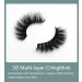 Buy DIY Self-Adhesive False Eyelashes - 3D Natural Curling & Thick Lashes - 3 Pairs for Effortless Beauty | International Shipping - Buy Online on GoSupps.com