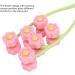Shop Pink Flower Design V Shaped Face Massager Roller | Melon Seed Face Massager for Arms & Face - Best International Shipping - Buy Online on GoSupps.com