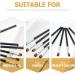 LALAFINA 100pcs Eye Shadow Brush Face Makeup Face Cosmetics Eye Brush Eye Tool Brush Mix Miss - Buy Online on GoSupps.com