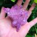 Natural Crystal Rough 85g Bonito roxo chama Aura Cristal de quartzo Cluster Specimen - Buy Online on GoSupps.com