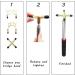 TumiLuben Retractable Billiards Cue Stick Bridge | Removable Brass Head | Extends up to 60 | Pool Table Accessory - Buy Online on GoSupps.com