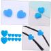 Lurrose Heart-Shaped Glasses | 5 Pairs Silicone Holders & Ear Hooks for Glasses - Buy Online on GoSupps.com