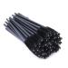 50 Disposable Eyelash Brushes Mascara Sticks Eyelash Makeup Tools (Color : BK)