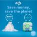 Cheeky Wipes - 25 Bamboo Terry Washable Cloth Baby Wipes | Eco-Friendly Soft & Reusable - Buy Online on GoSupps.com