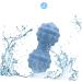 Beaupretty Yoga Ball Massage - Silicone Double Massage Balls for Running & Fitness | Manual Roller | 15x6cm Blue - Buy Online on GoSupps.com