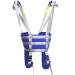 Patient Lifting Slings Transfer Aid Transfer Sling Patient Transfer Belt Safety Lifting Strap with Handles for Patient Lifters Full Body Transfer Devices for Elderly People Grey Blue Medium