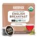 HANDPICK, Organic English Breakfast Black Tea Bags (100 Count) USDA Organic, Eco Conscious Tea Bags | Strong, Robust, High-Caffeine Black Tea |Brew English Breakfast Tea & Kombucha, Packaging May Vary