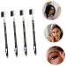 Healvian 20 Pcs Two-in-one Eyebrow Pencil Eyebrow Liner Eyebrow Cosmetics Brow Drawing Pens Brown Wooden - Buy Online on GoSupps.com