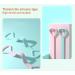 Figure 8 Resistance Band - Elastic Fitness Band for Arm Back Shoulder Exercises | Stretching Yoga Pilates Physical Therapy | Home Gym Workout - Pink - Buy Online on GoSupps.com