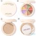 8-Color Professional Contour Palette & Brush Set by MKNZOME | Full Coverage Concealer for Contouring Face Makeup - Gift for Women and Girls - Buy Online on GoSupps.com