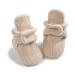 Sonsage Infant Baby Girls Boys Snow Boots Soft Anti-Skid Sole Ankle Premium Booties Newborn Toddler Prewalker Winter Warm Crib Shoes 0-6 Months C01 Apricot