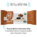 BHU Fit Vegan Protein Bars - Organic Keto Snack - Low Carb & Sugar, Grain & Gluten Free - Dairy-Free & Non-GMO (Peanut Butter Chocolate Chip) - Buy Online on GoSupps.com