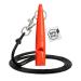Acme dog whistle No.210.5 + free pipe band |Audible for all dogs - loud and extensive |For professional recall dog training (DG Orange)