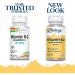 Solaray K2 MK7 50mcg Veg Capsules (30 Count) - Premium Quality Vitamin K2 Supplement - Buy Online on GoSupps.com
