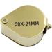 Portable 30X 21mm s Magnifier Gold Eye Loupe Stone Full of Stars - Buy Online on GoSupps.com