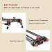 YELANGU 31/80cm Motorized Camera Slider Carbon Fiber Dolly Rail - Wireless Control, Video Mode, Time-Lapse, Horizontal Tracking, 120 Panoramic Shooting - Buy Online on GoSupps.com