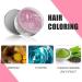 Temporary Hair Color Wax for Men & Women - Natural Hairstyle Pomade in Rosa (200g) | Ideal for Parties Cosplay & Halloween - Buy Online on GoSupps.com