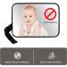 Baby Car Seat Mirror - Rear View Baby Mirror for Safe Drive | Newborn Essentials - Buy Online on GoSupps.com
