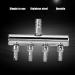 Watris Veiyi Stainless Steel Air Distributor for Aquariums - 2/4/6 Way Adjustable Air Control Valve 8mm Input 4mm Output - Ideal Air Pump Divider - Buy Online on GoSupps.com