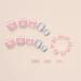 VOTACOS French Tip Press On Toenails - 24PCS Short Square Fake Toeails with Bling Rhinestone Designs for Women - Nude Full Cover Glossy Acrylic Toenails - X31 D4 - Buy Online on GoSupps.com