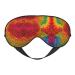 Tie Dye Hippies Soft Sleep Eye Mask Female Breathable Eye Patch Perfect for Travel and Relaxation