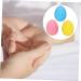 Frcolor 3-Piece Egg-Shaped Massage Ball Set | Hand Roller & Fitness Tool for Muscle Relief - Perfect for Yoga & Massage Therapy - Buy Online on GoSupps.com